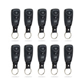 Car Key Fob 4 BTN Remote Replacement for 2011-2014 Hyundai Sonata OSLOKA-950T KR-K4RK